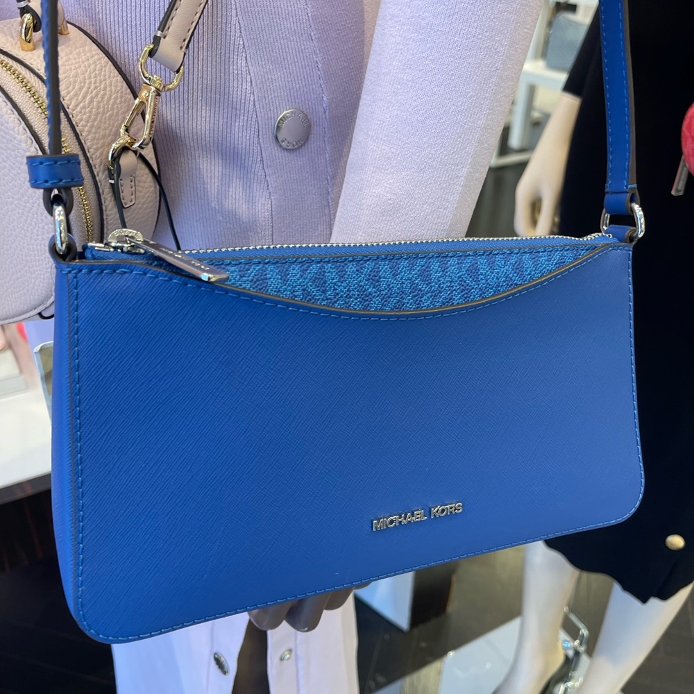 MICHAEL KORS Arden Medium Crossbody XBODY Bag
Galaxy Blue 
NWT - Picture 13 of 16